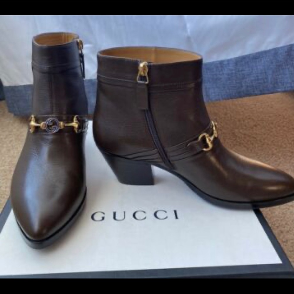 Gucci Quentin ankle boots. Brand new.  Size 40.